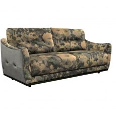 G Plan Vintage Albion Large Sofa In Fabric C With Accent Fabric B