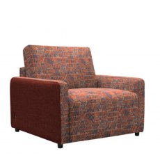 G Plan Vintage Morley Armchair In Fabric C With Accent Fabric B