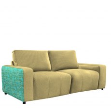 G Plan Vintage Morley In Fabric B With Accent Fabric C Split Sofa