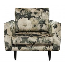 G Plan Vintage Ridley Armchair In Fabric B With Accent Fabric C