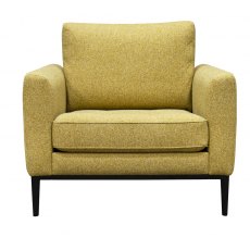 G Plan Vintage Ridley Armchair In Fabric C With Accent Fabric B