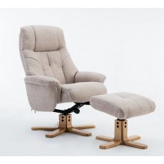 GFA Dubai Recliner & Footstool