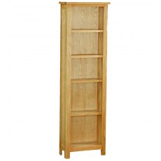 Global Home New Trinity Oak Slim Bookcase