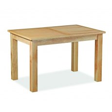 Global Home New Trinity Oak Compact Extending Dining Table