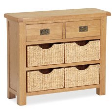 Global Home Salisbury Small Sideboard With Baskets