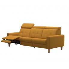 Stressless Anna 3 Seater Static Sofa With Wooden Legs