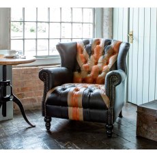 Vintage Sofa Company Crompton Union Leather Chair Vintage Sofa Company Crompton Union Leather Chair