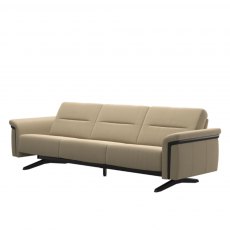 Stressless Stella 3 Seater Sofa With Wood Inlay