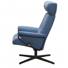 Stressless Berlin Recliner Chair With Adjustable Headrest (Cross Base)