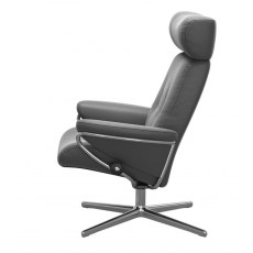 Stressless Berlin Recliner Chair With Adjustable Headrest (Cross Base)