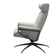 Stressless Berlin Recliner Chair With Adjustable Headrest (Star Base)