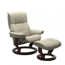 Stressless Mayfair Recliner Chair & Footstool (Classic Base)