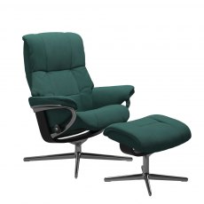 Stressless Mayfair Recliner Chair & Footstool (Cross Base)