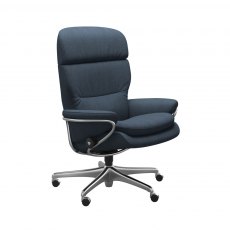 Stressless Rome Recliner Office Chair With Headrest