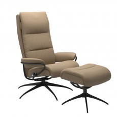 Stressless Tokyo Recliner High Back Chair & Footrest (Star Base)