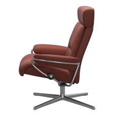 Stressless Tokyo Recliner Chair With Headrest (Urban Cross Base)