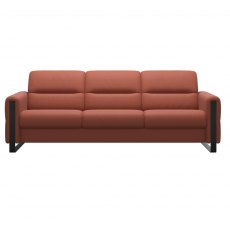 Stressless Fiona 3 Seater Sofa Steel Arm