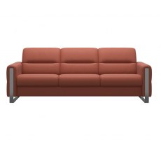 Stressless Fiona 3 Seater Sofa Steel Arm