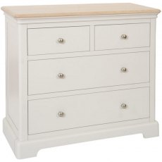Devonshire Lydford Painted 2 Over 2 Chest Of Drawers