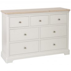 Devonshire Lydford Painted 3 Over 4 Chest Of Drawers