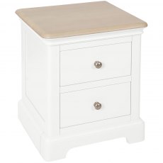 Devonshire Lydford Painted 2 Drawer Bedside Chest Devonshire Lydford Painted 2 Drawer Bedside Chest
