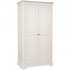 Devonshire Lydford Painted All Hanging Double Wardrobe