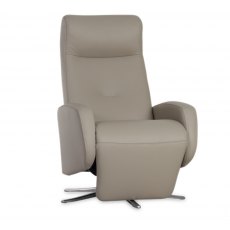 IMG Space 2100 Manual Recliner Chair With Integrated Footrest