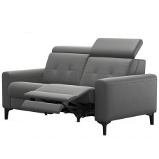 Stressless Anna 2 Seater Dual Power Recliner Sofa With Metal Legs