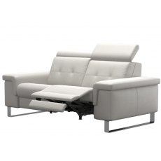 Stressless Anna 2 Seater Dual Power Recliner Sofa With Metal Legs
