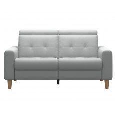 Stressless Anna 2 Seater Static Sofa With Wooden Legs