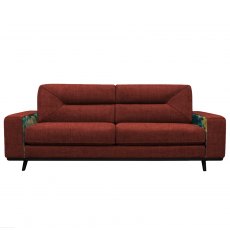 Jay Blades X - G Plan Stamford Large Sofa In Fabric B With Accent C Fabric