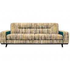 G Plan Vintage Stamford Large Sofa In Fabric C With Accent B Fabr