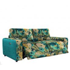 Jay Blades X - G Plan Morley Double Power Footrest Split Sofa In Fabric C With Accent Fabric B