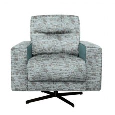 Jay Blades X - G Plan Bethnal Swivel Chair With Accent Fabric B