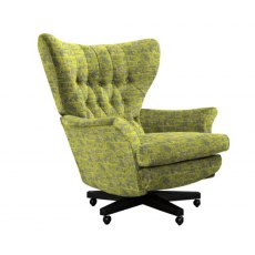 G Plan Vintage Broadway Full Cover Swivel Chair