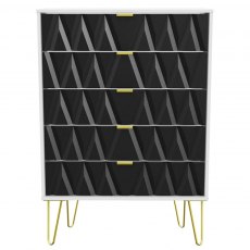 Welcome Furniture Diamond 5 Drawer Chest