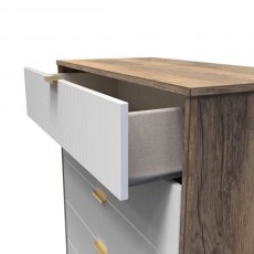 Welcome Furniture Linear 5 Drawer Chest