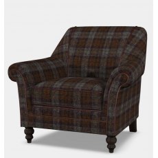 Tetrad Dalmore Accent Chair In Harris Tweed