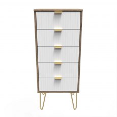 Welcome Furniture Linear 5 Drawer Locker