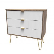 Welcome Furniture Linear 3 Drawer Chest