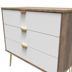 Welcome Furniture Linear 3 Drawer Chest