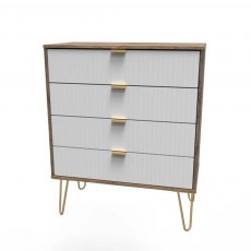 Welcome Furniture Linear 4 Drawer Chest