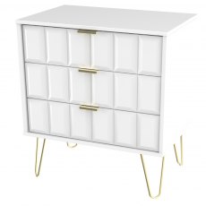 Welcome Furniture Cube 3 Drawer Midi Chest