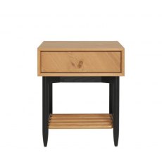 Ercol Monza Bedroom 1 Drawer Bedside Cabinet