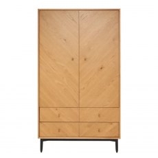 Ercol Monza Bedroom Double Wardrobe