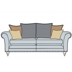 Alstons Cleveland Pillow Back 3 Seater Sofa