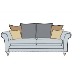 Alstons Cleveland Pillow Back 3 Seater Sofa