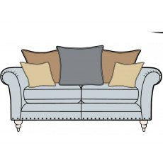 Alstons Cleveland Pillow Back 2 Seater Sofa