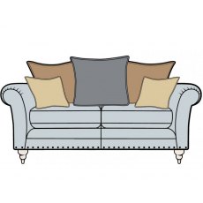 Alstons Cleveland Pillow Back 2 Seater Sofa