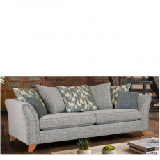 Alstons Emelia 4 Seater Pillow Back Sofa